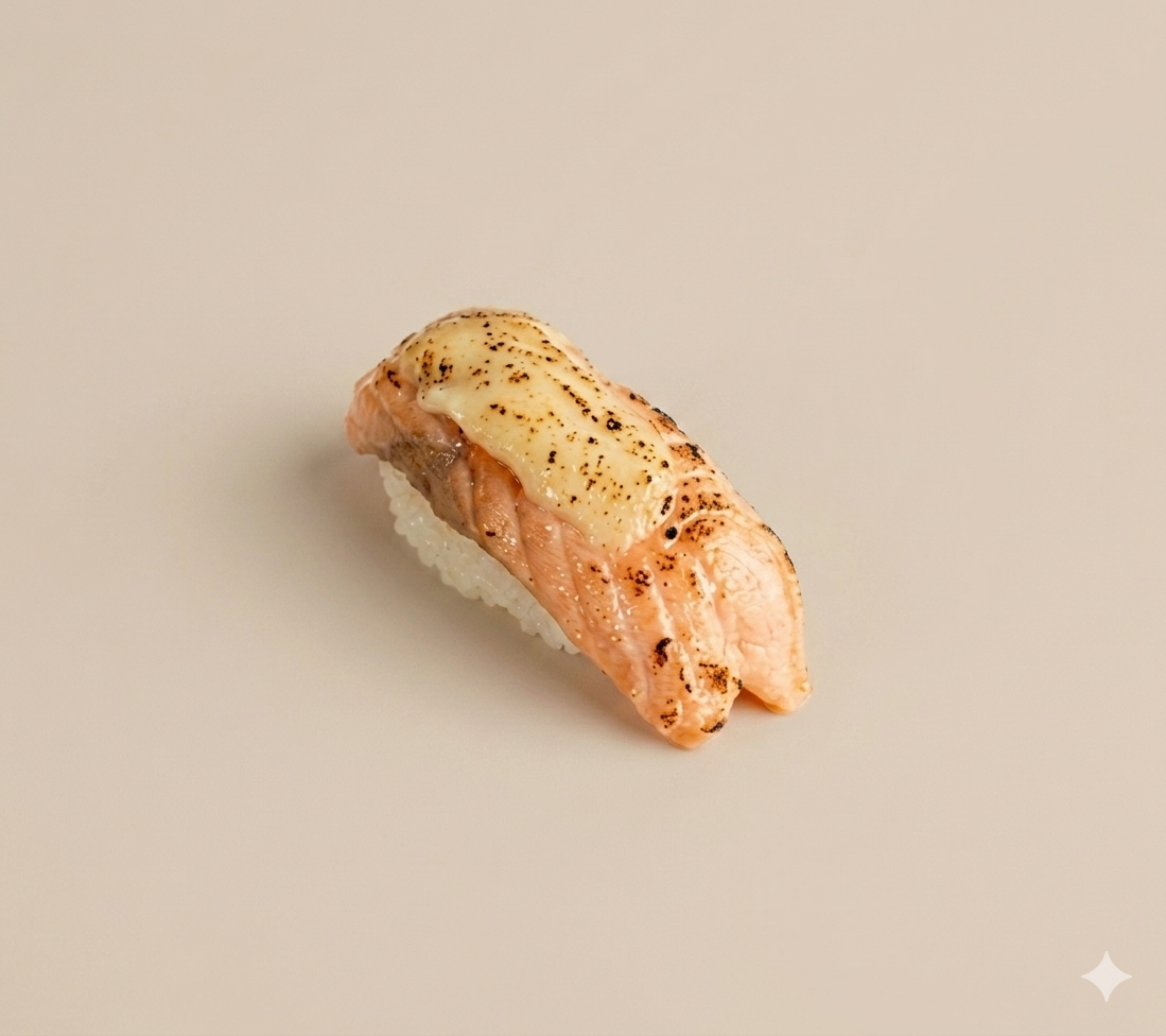 Aburi Salmon Cheese Sushi