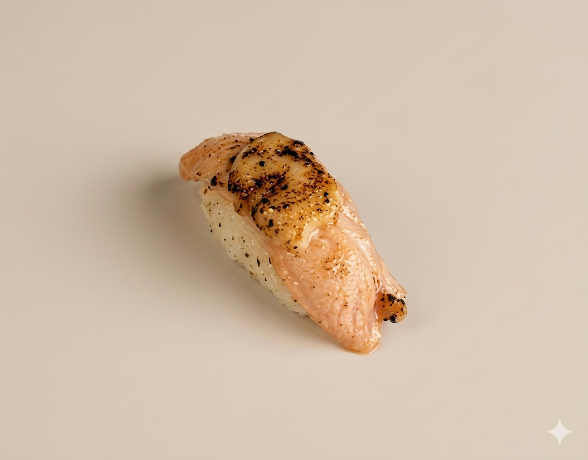 Aburi Salmon Mentai Sushi
